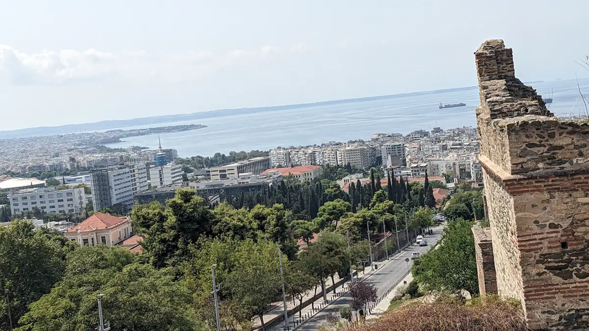 Ano Poli, de bovenstad die de brand van 1917 overleefde, Thessaloniki